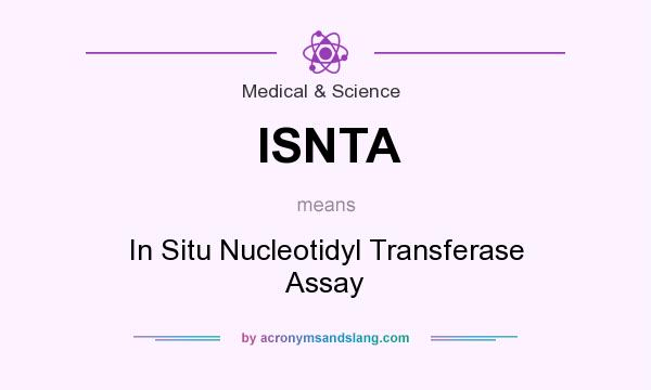 What does ISNTA mean? It stands for In Situ Nucleotidyl Transferase Assay
