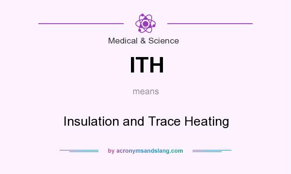 What does ITH mean? It stands for Insulation and Trace Heating