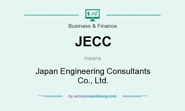 What does JECC mean? It stands for Japan Engineering Consultants Co., Ltd.