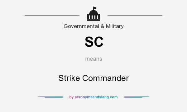 What does SC mean? It stands for Strike Commander