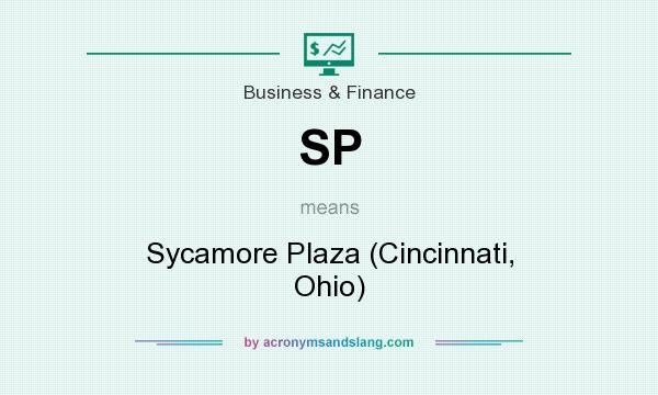 What does SP mean? It stands for Sycamore Plaza (Cincinnati, Ohio)