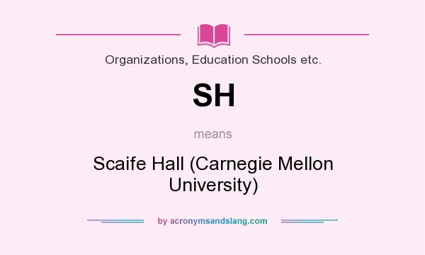 What does SH mean? It stands for Scaife Hall (Carnegie Mellon University)