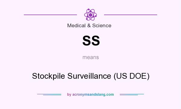 What does SS mean? It stands for Stockpile Surveillance (US DOE)