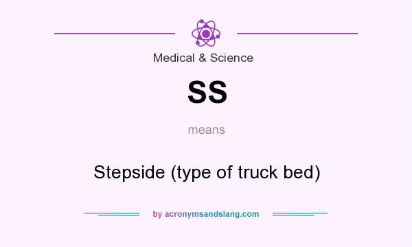 What does SS mean? It stands for Stepside (type of truck bed)