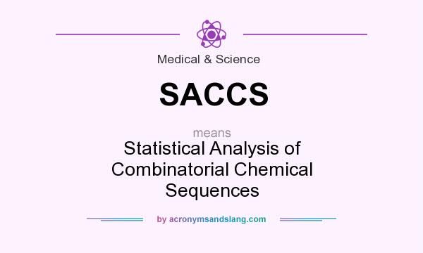 What does SACCS mean? It stands for Statistical Analysis of Combinatorial Chemical Sequences