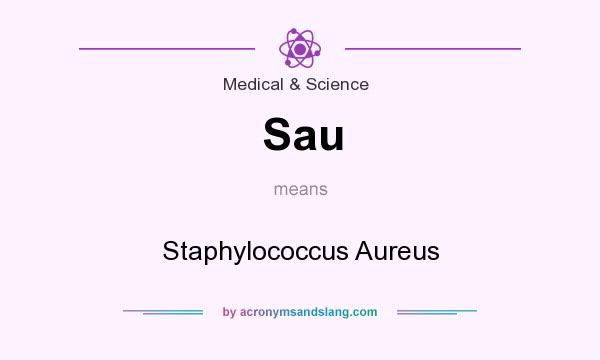 What does Sau mean? It stands for Staphylococcus Aureus