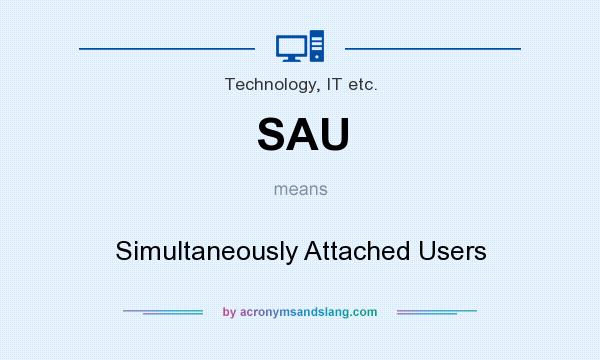What does SAU mean? It stands for Simultaneously Attached Users