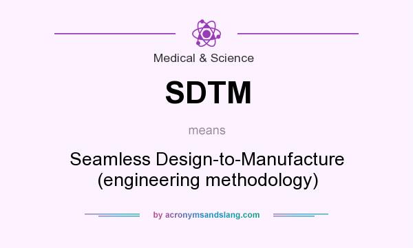 What does SDTM mean? It stands for Seamless Design-to-Manufacture (engineering methodology)