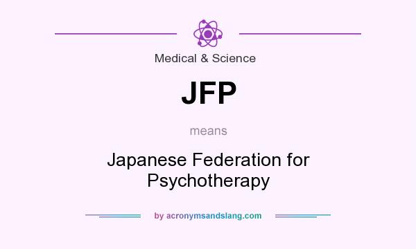 What does JFP mean? It stands for Japanese Federation for Psychotherapy