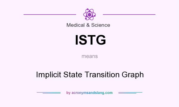 What does ISTG mean? It stands for Implicit State Transition Graph