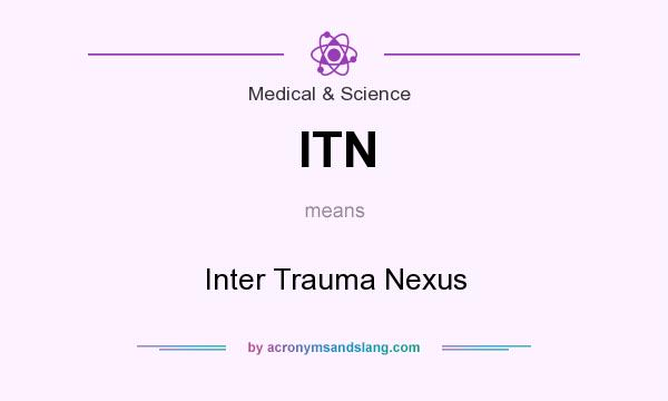 What does ITN mean? It stands for Inter Trauma Nexus