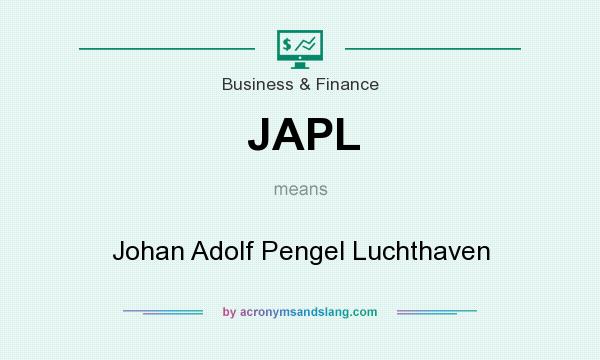 What does JAPL mean? It stands for Johan Adolf Pengel Luchthaven