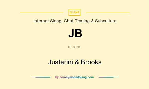 What does JB mean? It stands for Justerini & Brooks