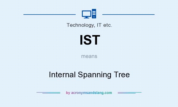 What does IST mean? It stands for Internal Spanning Tree