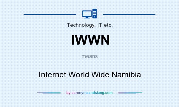 What does IWWN mean? It stands for Internet World Wide Namibia