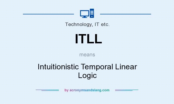What does ITLL mean? It stands for Intuitionistic Temporal Linear Logic