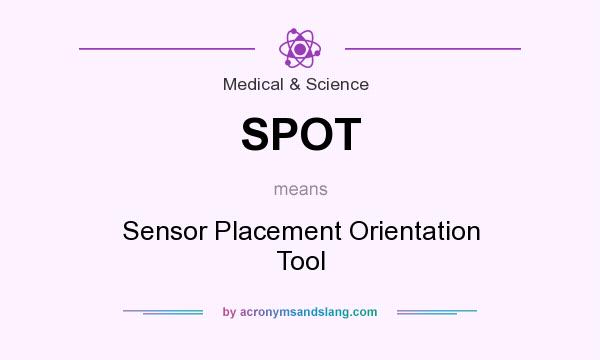 What does SPOT mean? It stands for Sensor Placement Orientation Tool
