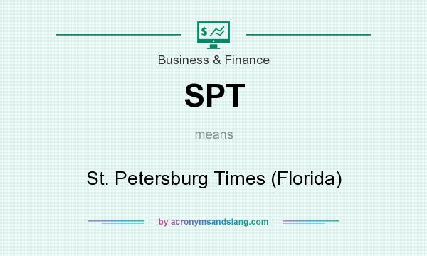 What does SPT mean? It stands for St. Petersburg Times (Florida)