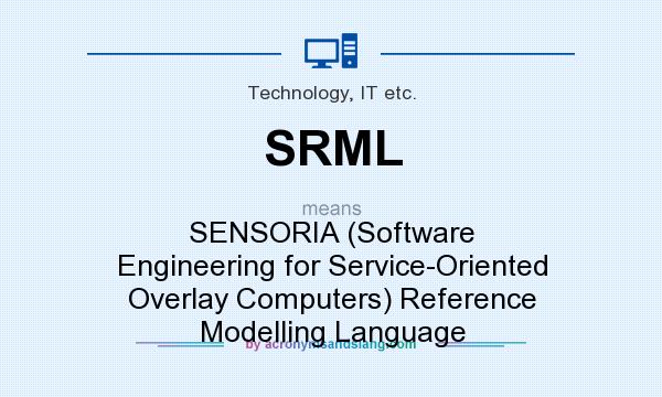 What does SRML mean? It stands for SENSORIA (Software Engineering for Service-Oriented Overlay Computers) Reference Modelling Language