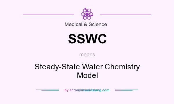 What does SSWC mean? It stands for Steady-State Water Chemistry Model