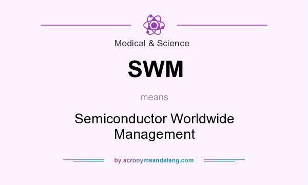 What does SWM mean? It stands for Semiconductor Worldwide Management
