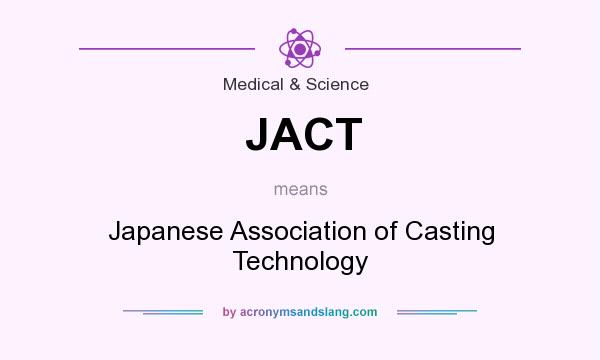 What does JACT mean? It stands for Japanese Association of Casting Technology