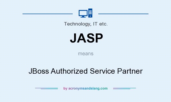 What does JASP mean? It stands for JBoss Authorized Service Partner
