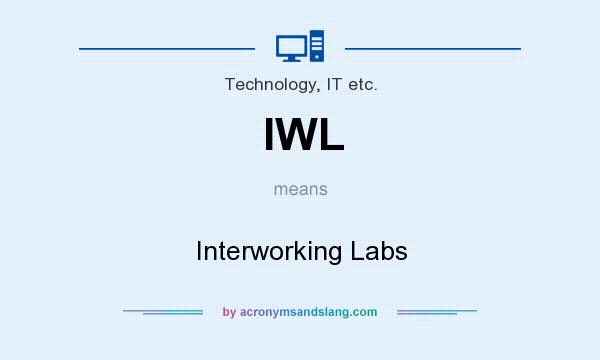 What does IWL mean? It stands for Interworking Labs