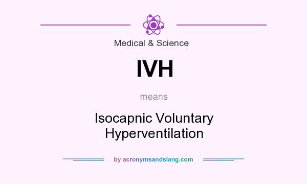 What does IVH mean? It stands for Isocapnic Voluntary Hyperventilation