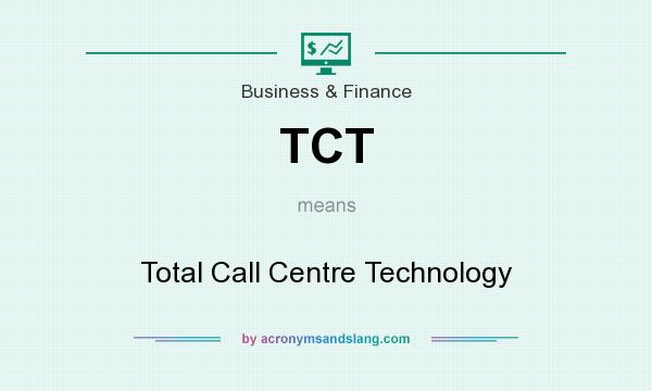What does TCT mean? It stands for Total Call Centre Technology