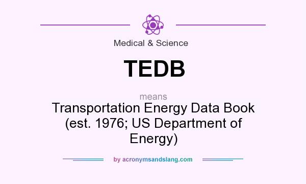 What does TEDB mean? It stands for Transportation Energy Data Book (est. 1976; US Department of Energy)