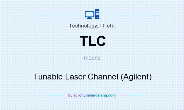 What does TLC mean? It stands for Tunable Laser Channel (Agilent)