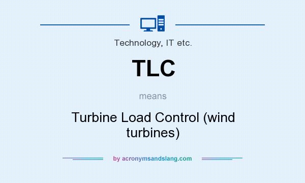 What does TLC mean? It stands for Turbine Load Control (wind turbines)