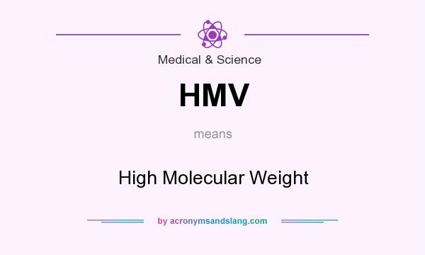 What does HMV mean? It stands for High Molecular Weight