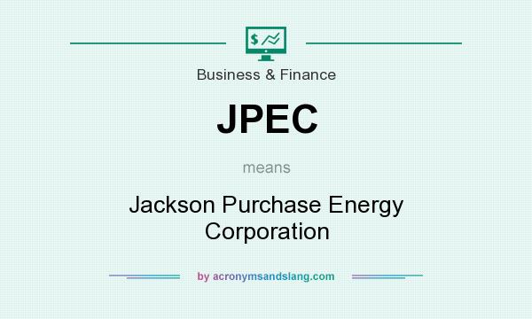 What does JPEC mean? It stands for Jackson Purchase Energy Corporation
