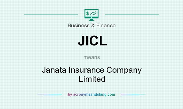 What does JICL mean? It stands for Janata Insurance Company Limited