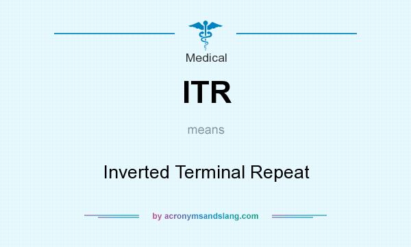 What does ITR mean? It stands for Inverted Terminal Repeat