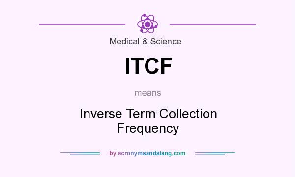 What does ITCF mean? It stands for Inverse Term Collection Frequency