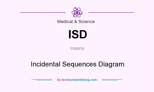 What does ISD mean? It stands for Incidental Sequences Diagram