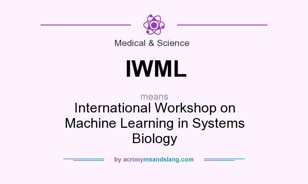 What does IWML mean? It stands for International Workshop on Machine Learning in Systems Biology