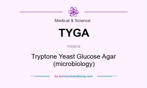 What does TYGA mean? It stands for Tryptone Yeast Glucose Agar (microbiology)