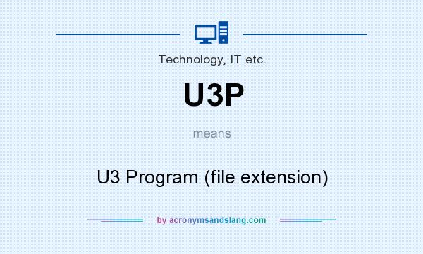 What does U3P mean? It stands for U3 Program (file extension)