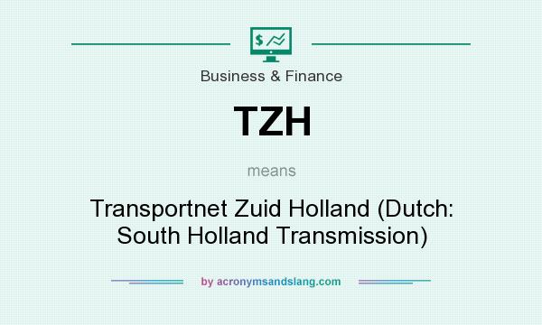 What does TZH mean? It stands for Transportnet Zuid Holland (Dutch: South Holland Transmission)