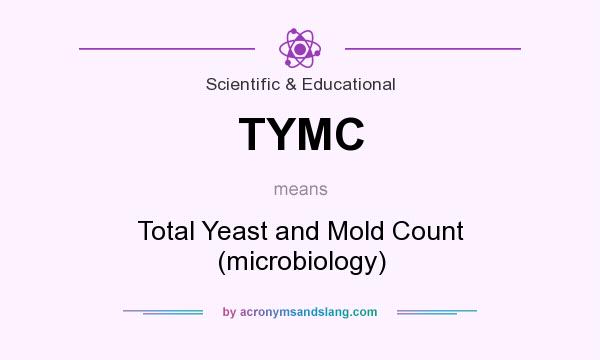What does TYMC mean? It stands for Total Yeast and Mold Count (microbiology)
