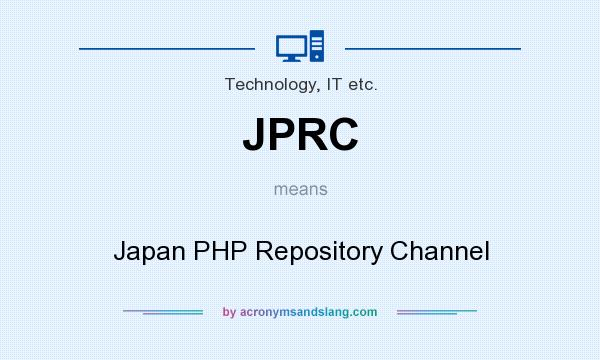 What does JPRC mean? It stands for Japan PHP Repository Channel