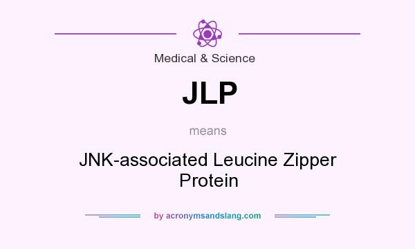 What does JLP mean? It stands for JNK-associated Leucine Zipper Protein