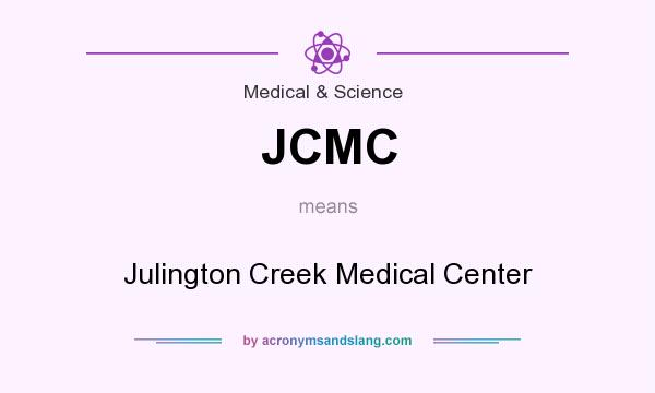 What does JCMC mean? It stands for Julington Creek Medical Center