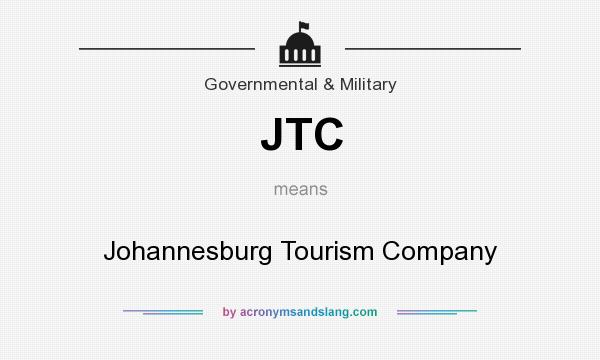 What does JTC mean? It stands for Johannesburg Tourism Company