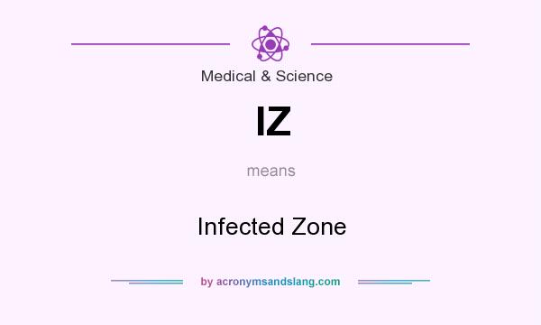What does IZ mean? It stands for Infected Zone