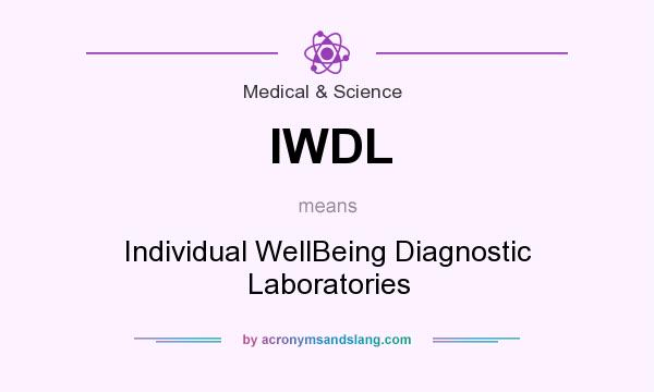 What does IWDL mean? It stands for Individual WellBeing Diagnostic Laboratories